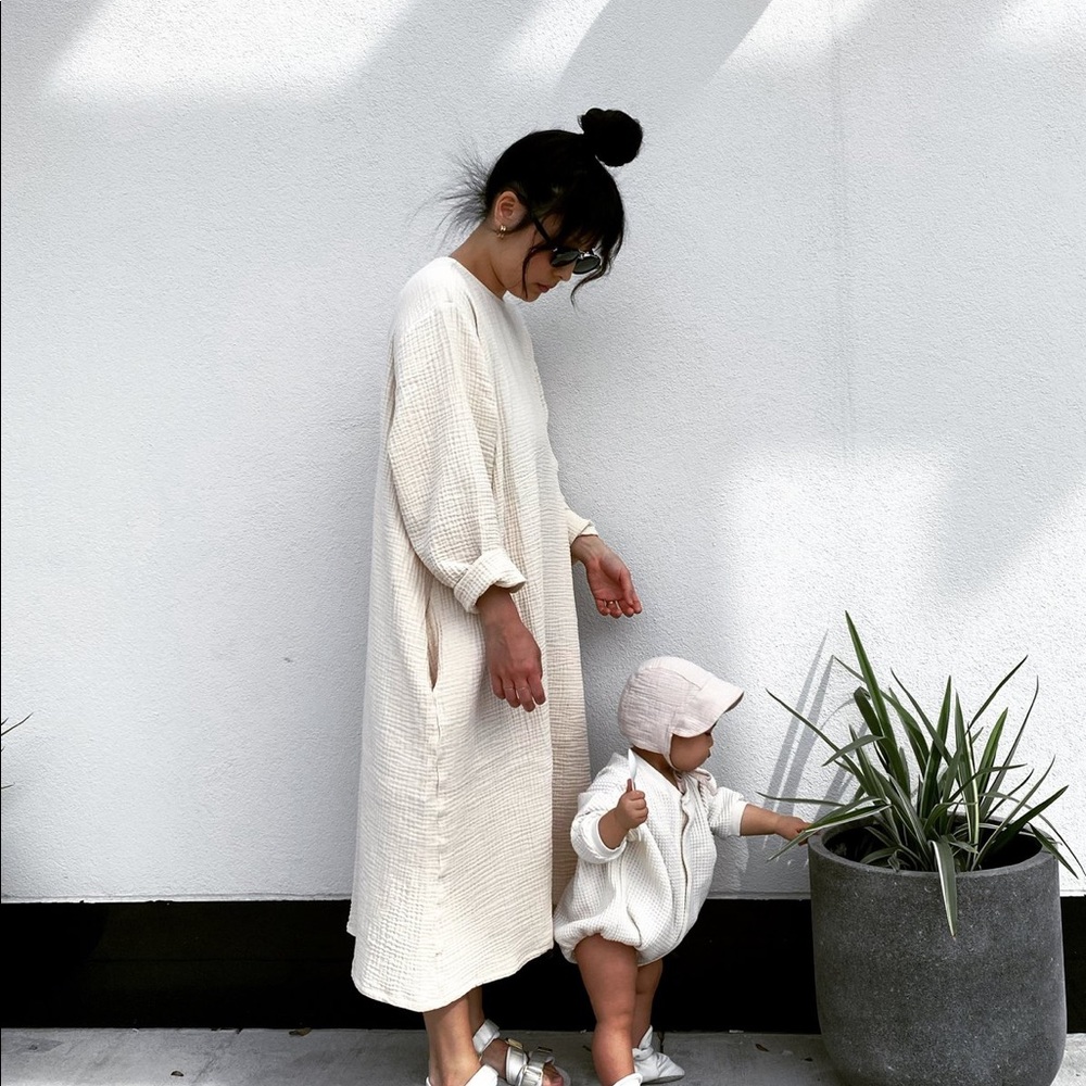 April Meets October Gauze Dress NWOT